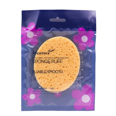 Bông rửa mặt bọt biển Massage Aroma Sponge Puff 7g - Da sạch mịn, giảm giá 59.000₫