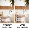 Bóng sấy len 3-7cm đa năng: làm sạch, tẩy lông, chống cuộn dây, làm mềm, sấy khô - Phụ kiện máy giặt tái sử dụng 4
