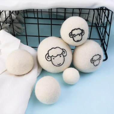 Bóng sấy len 3-7cm đa năng: làm sạch, tẩy lông, chống cuộn dây, làm mềm, sấy khô - Phụ kiện máy giặt tái sử dụng 8