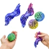 Bóng slime 3D Fidget Gear - Đồ chơi chất lỏng giảm căng thẳng, xoắn lưu lượng mượt