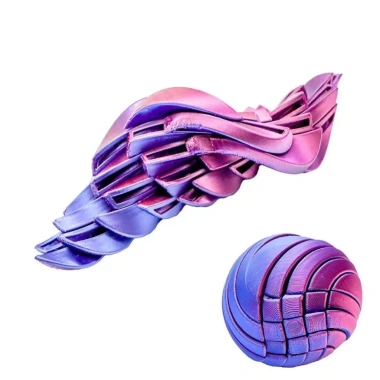 Bóng slime 3D Fidget Gear - Đồ chơi chất lỏng giảm căng thẳng, xoắn lưu lượng mượt 6