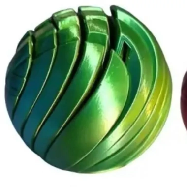 Bóng slime 3D Fidget Gear - Đồ chơi chất lỏng giảm căng thẳng, xoắn lưu lượng mượt 10