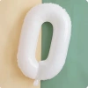 Bóng Số Màu Trắng cỡ Lớn - Trang trí sinh nhật, thôi nôi Hàn Quốc, giá 4.000 VND 10