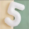 Bóng Số Màu Trắng cỡ Lớn - Trang trí sinh nhật, thôi nôi Hàn Quốc, giá 4.000 VND 15