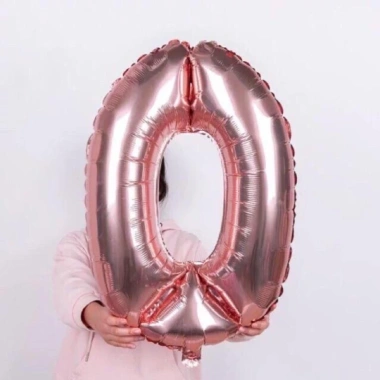 Bóng số Rose Gold sang trọng – Trang trí sinh nhật lộng lẫy, giảm còn 9.000đ 17