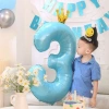 Bóng số tuổi vương miện pastel xanh và hồng trang trí sinh nhật xinh xắn giá ưu đãi 23.700 VND 7
