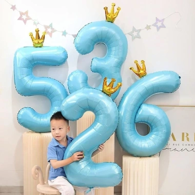 Bóng số tuổi vương miện pastel xanh và hồng trang trí sinh nhật xinh xắn giá ưu đãi 23.700 VND 11 Bóng số tuổi vương miện pastel xanh và hồng trang trí sinh nhật xinh xắn giá ưu đãi 23.700 VND 11
