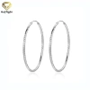 Bông tai bạc 925 Ý Huệ Ngân khuyên xinh RYE3.014.101 giảm giá 22% chỉ 324.000 VND