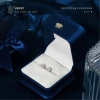 Bông Tai Bạc Moissanite Xi Bạch Kim Frostflake BTJ3 - Kiểm Định GRA, Giá Ưu Đãi 521.000₫ 3
