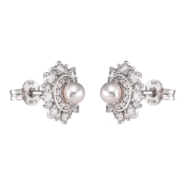Bông tai bạc ngọc trai nhân tạo PNJSilver - Giá chỉ 583.000đ, giảm 23% 2 Bông tai bạc ngọc trai nhân tạo PNJSilver - Giá chỉ 583.000đ, giảm 23% 2