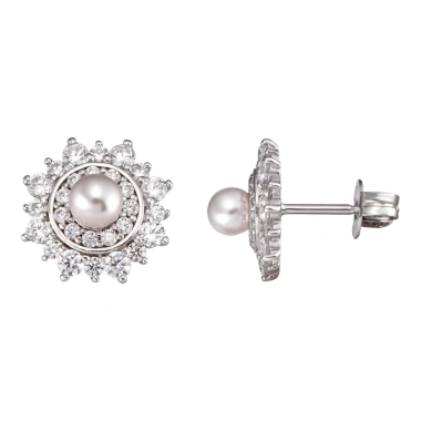 Bông tai bạc ngọc trai nhân tạo PNJSilver - Giá chỉ 583.000đ, giảm 23%