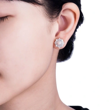 Bông tai bạc ngọc trai nhân tạo PNJSilver - Giá chỉ 583.000đ, giảm 23%