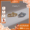 Bông tai bạc nữ Danty Jesmee dáng chữ U 925 – Khuyên tai thanh lịch, giá 359.000₫ 9