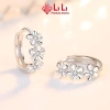 Bông tai bạc nữ LiLi S925 đá CZ cao cấp hình bông hoa 5 cánh – Thiết kế cute, sang trọng, phù hợp mọi trang phục 4
