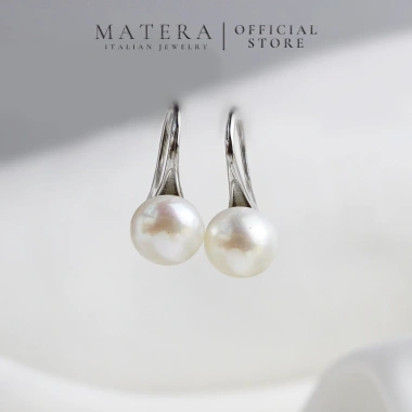 Bông tai bạc nữ MATERA S925 MBT09 - Khuyên móc hạt trai nước ngọt, giảm còn 425.000 7 Bông tai bạc nữ MATERA S925 MBT09 - Khuyên móc hạt trai nước ngọt, giảm còn 425.000 7
