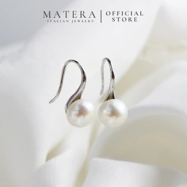 Bông tai bạc nữ MATERA S925 MBT09 - Khuyên móc hạt trai nước ngọt, giảm còn 425.000 10 Bông tai bạc nữ MATERA S925 MBT09 - Khuyên móc hạt trai nước ngọt, giảm còn 425.000 10