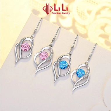 Bông tai bạc nữ S925 Antonella hình trái tim đính đá CZ cao cấp - Giá ưu đãi 1.781.000₫ 4