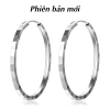 Bông tai bạc nữ S925 cao cấp hình tròn cỡ lớn Paisley - Giá ưu đãi 1.716.000₫ 4