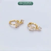 Bông tai bạc nữ TLEE mẫu bông tròn tua hồ điệp đá - Giá chỉ 220.000đ (Giá gốc 264.000đ) 6