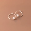 Bông tai bạc s925 ngọc trai E3.828 AROCH JEWELRY - Giá ưu đãi 348.000 VND, sang trọng, bền lâu 4
