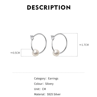 Bông tai bạc s925 ngọc trai E3.828 AROCH JEWELRY - Giá ưu đãi 348.000 VND, sang trọng, bền lâu 5 Bông tai bạc s925 ngọc trai E3.828 AROCH JEWELRY - Giá ưu đãi 348.000 VND, sang trọng, bền lâu 5