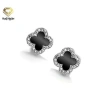 Bông tai bạc Ý 925 Huệ Ngân – Cỏ bốn lá may mắn, ưu đãi 311.000đ