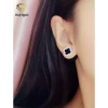 Bông tai bạc Ý 925 Huệ Ngân – Cỏ bốn lá may mắn, ưu đãi 311.000đ 4
