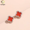 Bông tai bạc Ý 925 Huệ Ngân – Cỏ bốn lá may mắn, ưu đãi 311.000đ 6