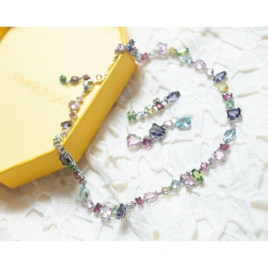 Bông tai đa dáng dài Swarovski sang trọng, tinh tế - Hot mẫu fullbox, giảm còn 750.000đ