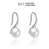 Bông tai giày cao gót JULI bạc 925 đính ngọc trai - Kiểu Pháp, giảm còn 270k 7