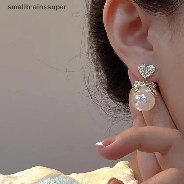 Bông Tai Hình Hoa Đính Ngọc Trai Nhân Tạo Thời Trang Nữ - Giá Ưu Đãi 31.570đ 3