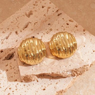 Bông tai hình học độc đáo, thiết kế tối giản thời trang, giá chỉ 21.620₫