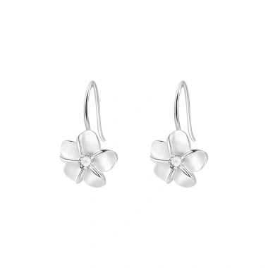 Bông Tai Hoa Lấp Lánh Độ Sáng Cao - Trang sức prom thanh lịch, dangles móc hoa tai nữ 62.396 VND
