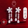 Bông tai hoa tai chốt đẩy Bạc S925 nhiều kiểu MiASJ - Giá 900.000 VND, giảm 242.000 VND 7