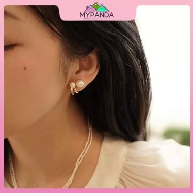 Bông tai kẹp ngọc trai Hàn Quốc sang trọng, đơn giản – Giá chỉ 42.350₫