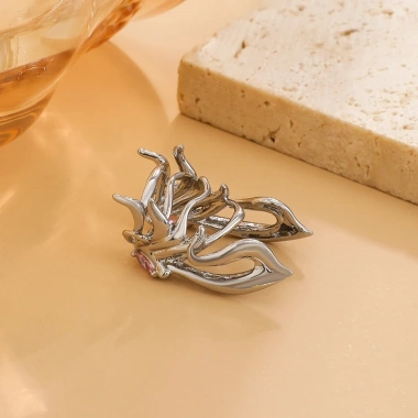 Bông tai kẹp vòng đính đá cá tính BT6 - thiết kế thời thượng, giá chỉ 39.600đ
