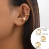 Bông tai kẹp vòng hai lớp cá tính BT4 thiết kế độc đáo, giá chỉ 25.200₫ 10