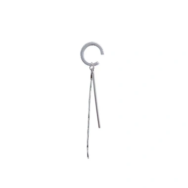 Bông tai kim loại dài Hàn Quốc cá tính - phối đồ, đi học, đi chơi, 26.250₫ 5