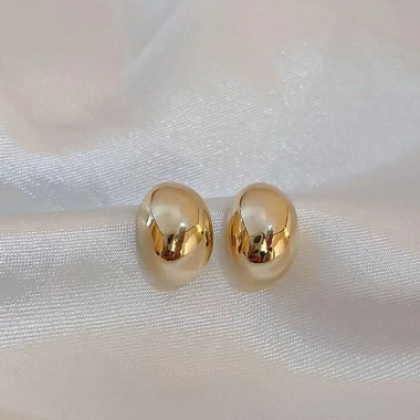 Bông tai kim loại vừa nhỏ Hàn Quốc BT51 – Thanh lịch, mix outfit, giảm còn 22.5k