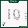 Bông tai Leana xoắn lấp lánh zirconia, phụ kiện thời trang nữ, giá ưu đãi 427.900₫