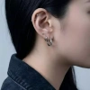Bông tai Leana xoắn lấp lánh zirconia, phụ kiện thời trang nữ, giá ưu đãi 427.900₫ 4