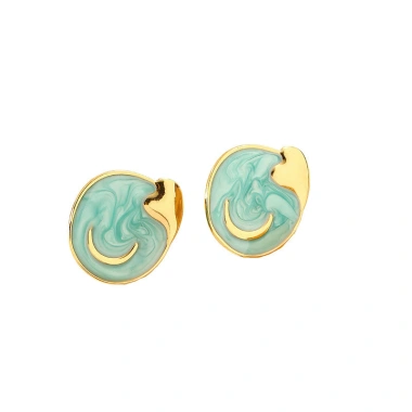 Bông tai mặt trăng nhỏ giọt dầu men thời trang nữ - Giá chỉ 114.154₫ giảm mạnh 6 Bông tai mặt trăng nhỏ giọt dầu men thời trang nữ - Giá chỉ 114.154₫ giảm mạnh 6