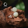 Bông Tai Ngọc Hòa Điền Thiên Nhiên Tân Cương YZXQ - Ngọc Nhu Hòa, Mã E4HY, Giá ưu đãi 478.800 VND 6