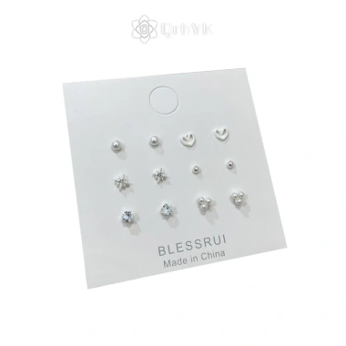 Bông Tai Ngọc Trai Hàn Quốc Thời Trang Set 1 - Giá 32.010đ Khuyến Mãi