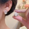 Bông tai ngọc trai lấp lánh, đá quý sang trọng - Quà cưới, sinh nhật nữ, chỉ 32.941₫ 2