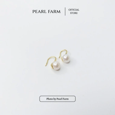 Bông Tai Ngọc Trai Nước Ngọt Dáng Gót Hài Bạc S925 - Pearl Farm Giá 415.000 đ giảm 99.600 đ