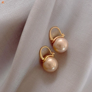 Bông tai ngọc trai sang trọng nhẹ nhàng - Đồ trang sức tiệc, giá 33.000₫ 11