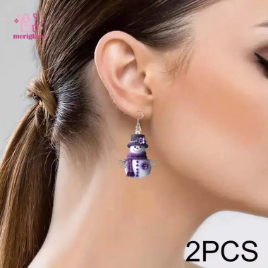 Bông Tai Người Tuyết Trang Sức Độc Đáo Giáng Sinh - Giá ưu đãi 40.700 VND