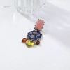 Bông tai nhựa trái tim retro phong cách dân tộc - Tinh tế, quyến rũ, thích hợp tiệc và quà tặng - Giá ưu đãi 97.570đ 6