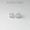 Bông tai Nơ ren MATERA khuyên bạc S925 ngọt ngào nữ tính MBT25 - Giá ưu đãi 612k 6